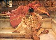 Sir Lawrence Alma-Tadema,OM.RA,RWS Favourite Poete Spain oil painting artist